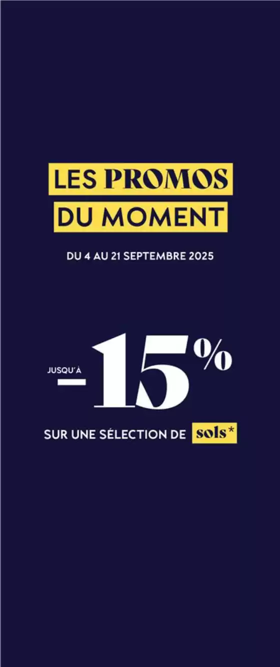 Les promos du moment