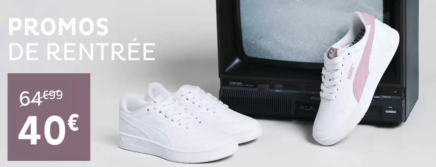 Promos de rentrée.
