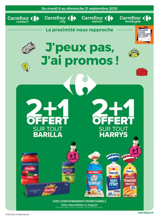 Catalogue Carrefour Drive à Varennes-sur-Allier | J'PEUX PAS, J'AI LES PROMOS DU 9 AU 21 SEPTEMBRE ! | 2025-09-09T00:00:00.000Z - 2025-09-21T00:00:00.000Z