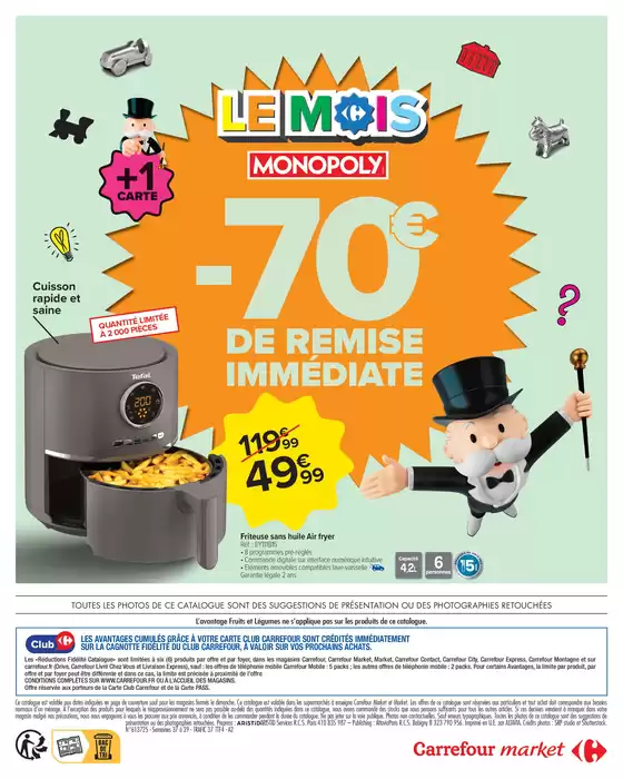 LE MOIS MONOPOLY, 70% D'ÉCONOMIES