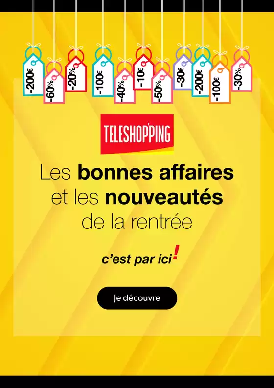 Les bonnes affaires et les nouveautés de la rentrée