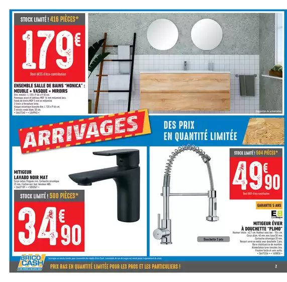 C’est le moment de profiter des nouveaux arrivages Brico Cash !
