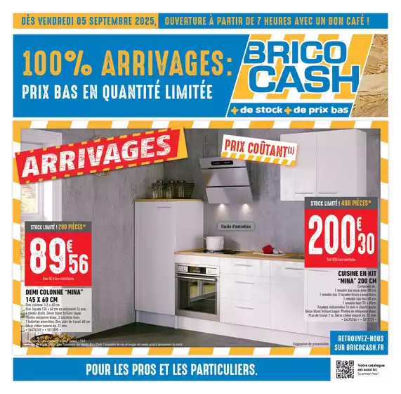 C’est le moment de profiter des nouveaux arrivages Brico Cash !