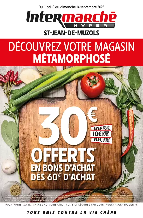 Catalogue Intermarché | Flyer REOUVERTURE - PDV 10335 | 2025-09-08T00:00:00.000Z - 2025-09-14T00:00:00.000Z