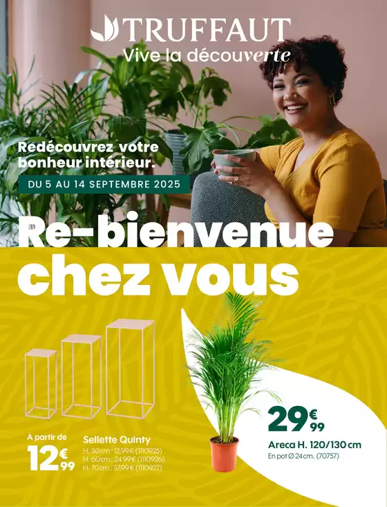 Catalogue Truffaut à Plestin-les-Grèves | Re-bienvenue chez vous | 2025-09-08T00:00:00.000Z - 2025-09-14T00:00:00.000Z