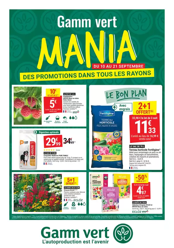 DES PROMOTIONS DANS TOUS LES RAYONS