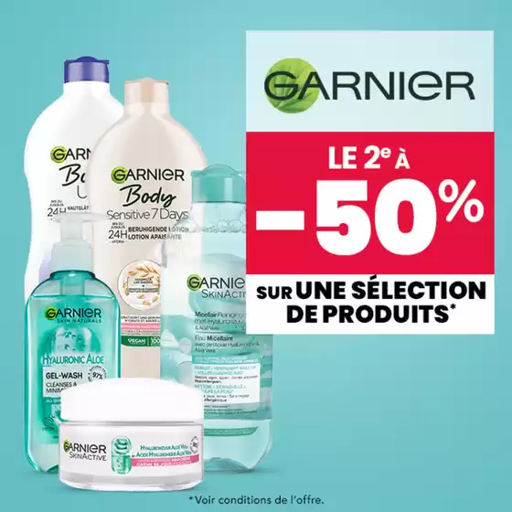 Catalogue Stokomani à Argentat | 1 acheté = le 2e à -50% sur une sélection de produits Garnier | 2025-09-08T00:00:00.000Z - 2025-09-14T00:00:00.000Z