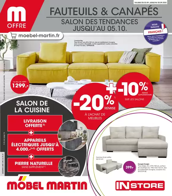 SALON DES TENDANCES JUSQU‘AU 05.10