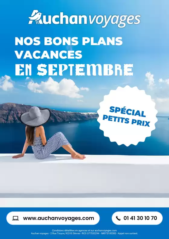 Auchan voyages : bons plans vacances !
