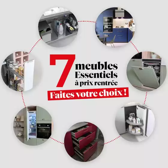 Des meubles malins pour une cuisine bien pensée et à prix rentrée ! 
