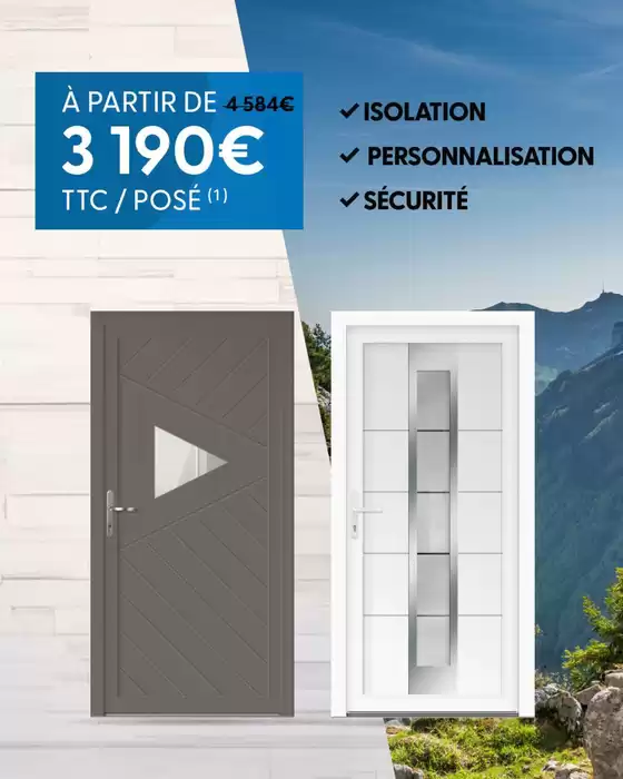 Jusqu’à -20% sur vos fenêtres, portes, volets et pergolas !