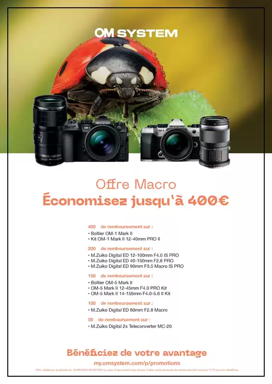 Offre Macro Économisez jusqu‘à 400€