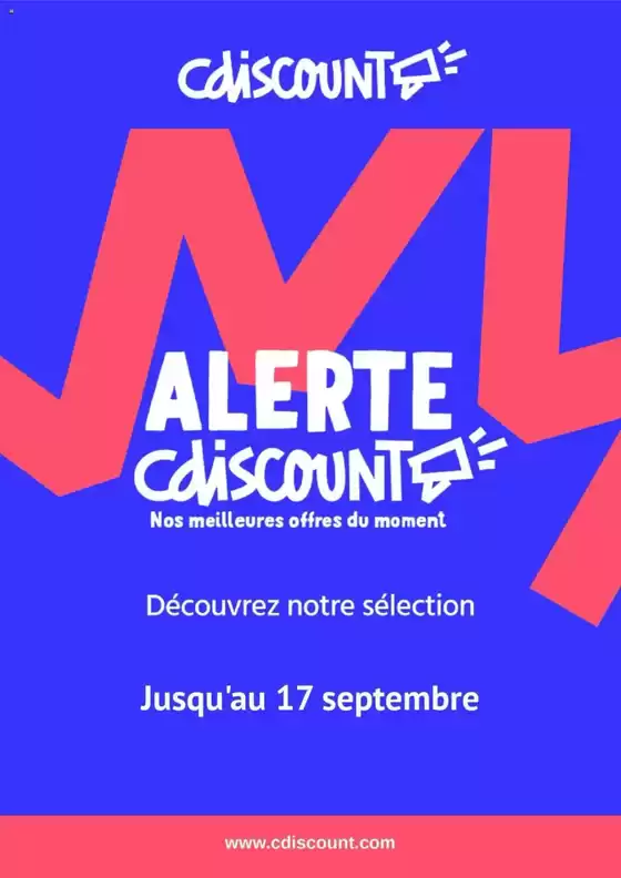 Alerte Cdiscount