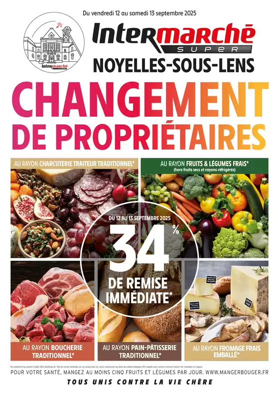 Catalogue Intermarché | PROS LOCAL - PDV 1155 - NOYELLES-SOUS-LENS | 2025-09-12T00:00:00.000Z - 2025-09-13T00:00:00.000Z