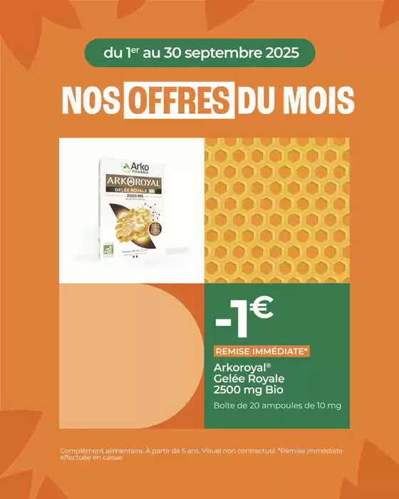 Catalogue Pharmacien Giphar à Saint-Denis (Seine Saint Denis) | NOS OFFRES DU MOIS | 2025-09-09T00:00:00.000Z - 2025-09-30T00:00:00.000Z