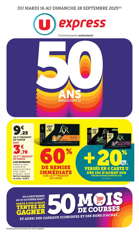 Catalogue U Express | Catalogue U EXPRESS | 2025-09-16T00:00:00.000Z - 2025-09-28T00:00:00.000Z