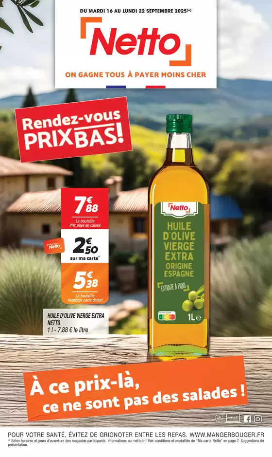 RENDEZ-VOUS PRIX BAS