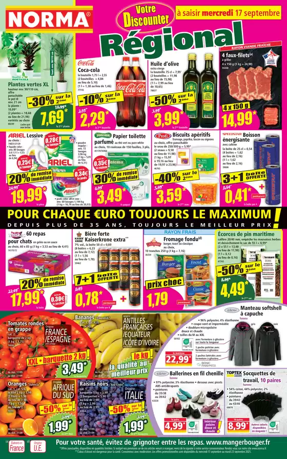 POUR CHAQUE €URO TOUJOURS LE MAXIMUM !