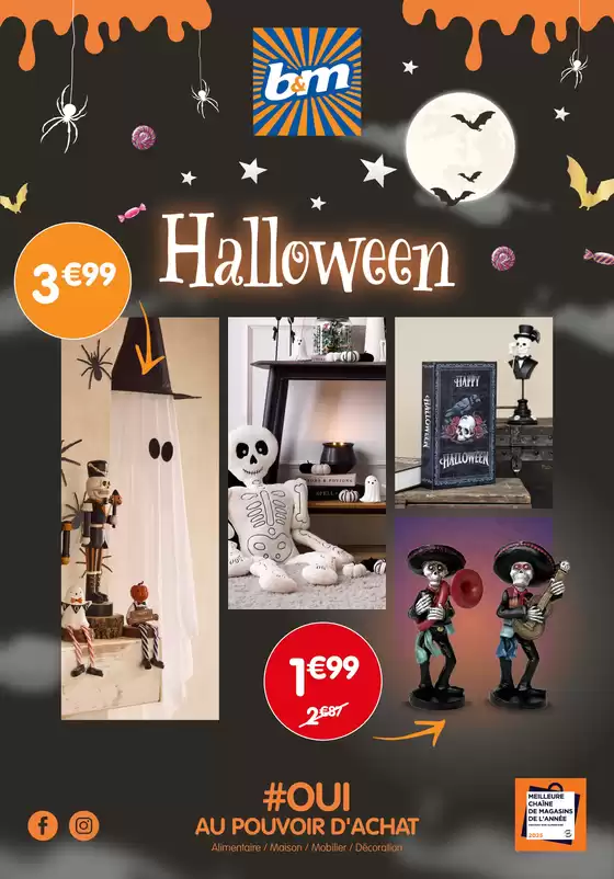 Catalogue B&M à Pontcharra | Hallowen | 2025-09-10T00:00:00.000Z - 2025-10-28T00:00:00.000Z
