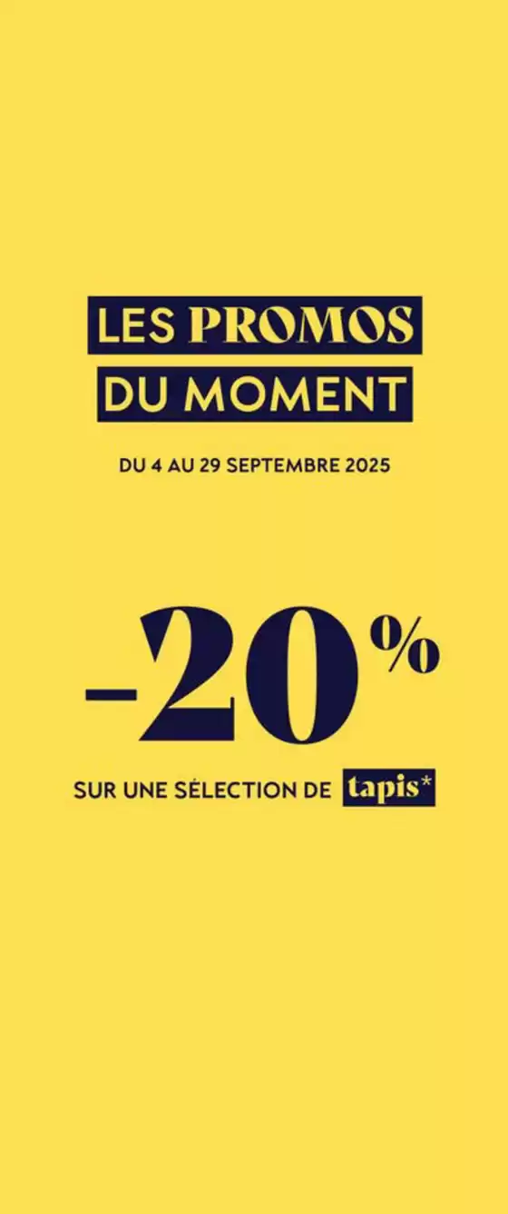 Les promos du moment