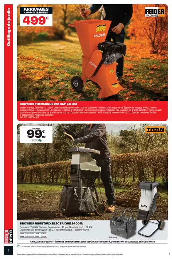 Les arrivages Brico Dépôt !