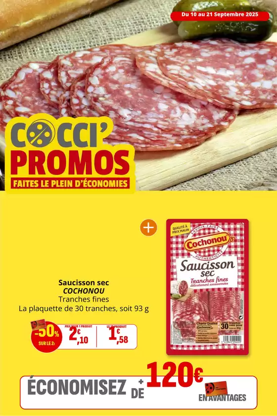 COCCI PROMOS FAITES LE PLEIN D'ÉCONOMIES