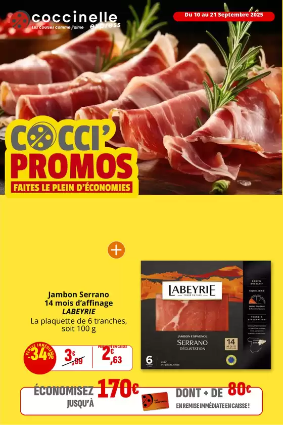 COCCI PROMOS FAITES LE PLEIN D'ÉCONOMIES