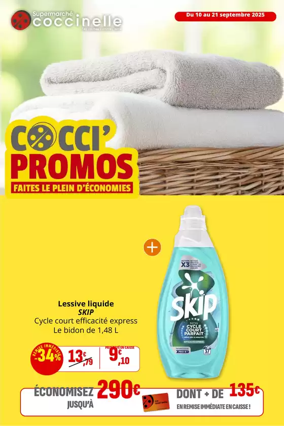 COCCI PROMOS FAITES LE PLEIN D'ÉCONOMIES