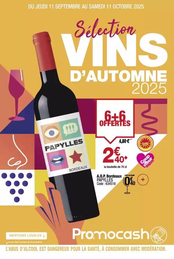 Sélection Vins d'automne 2025
