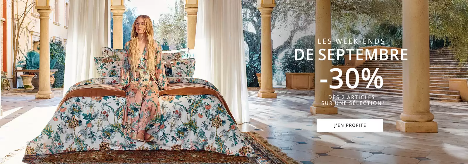 Les week-ends de septembre -30%