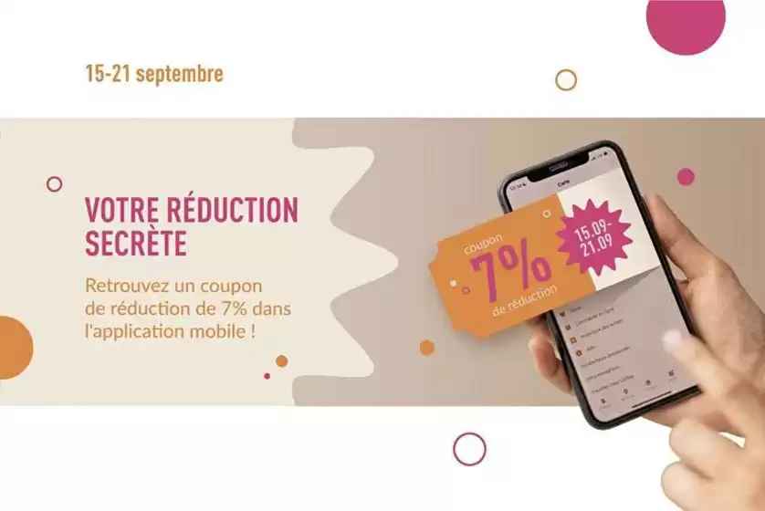 Votre réduction secrète arrive !