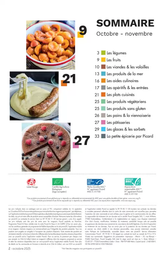 Tous vos produits Picard pour préparer vos courses