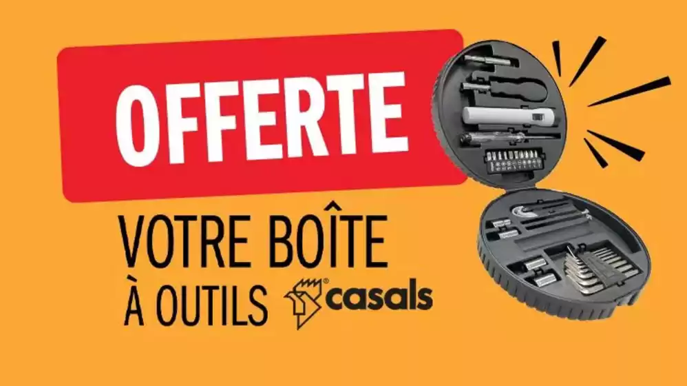 Du 15 septembre au 3 octobre 2024, pour tout impact réparé ou pare-brise remplacé, et repartez avec votre boîte à outils !