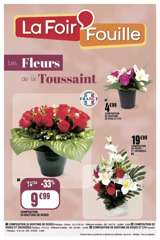 Catalogue La Foir'Fouille à Saint-Laurent-du-Var | Les Fleurs de la Toussaint | 2025-09-15T00:00:00.000Z - 2025-10-05T00:00:00.000Z