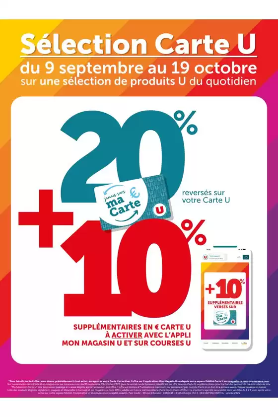 Catalogue Station U | Ma Sélection Carte U | 2025-09-15T00:00:00.000Z - 2025-10-19T00:00:00.000Z