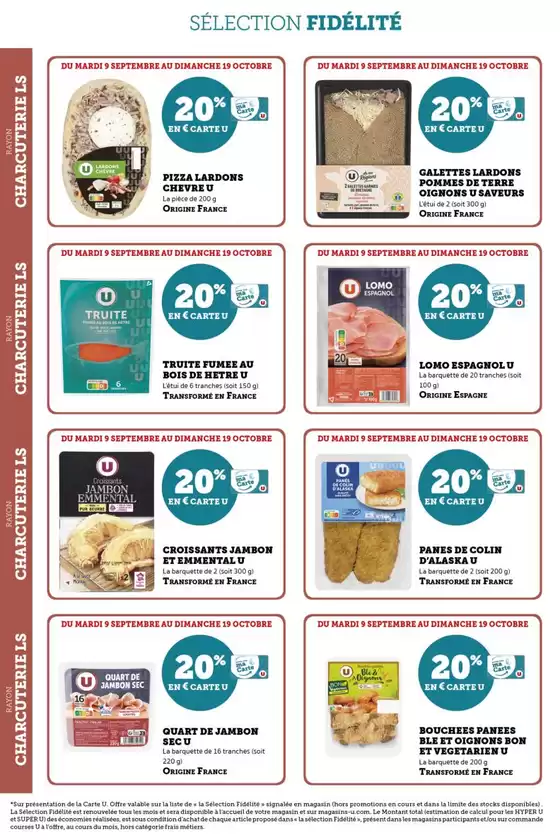 Ma Sélection Carte U
