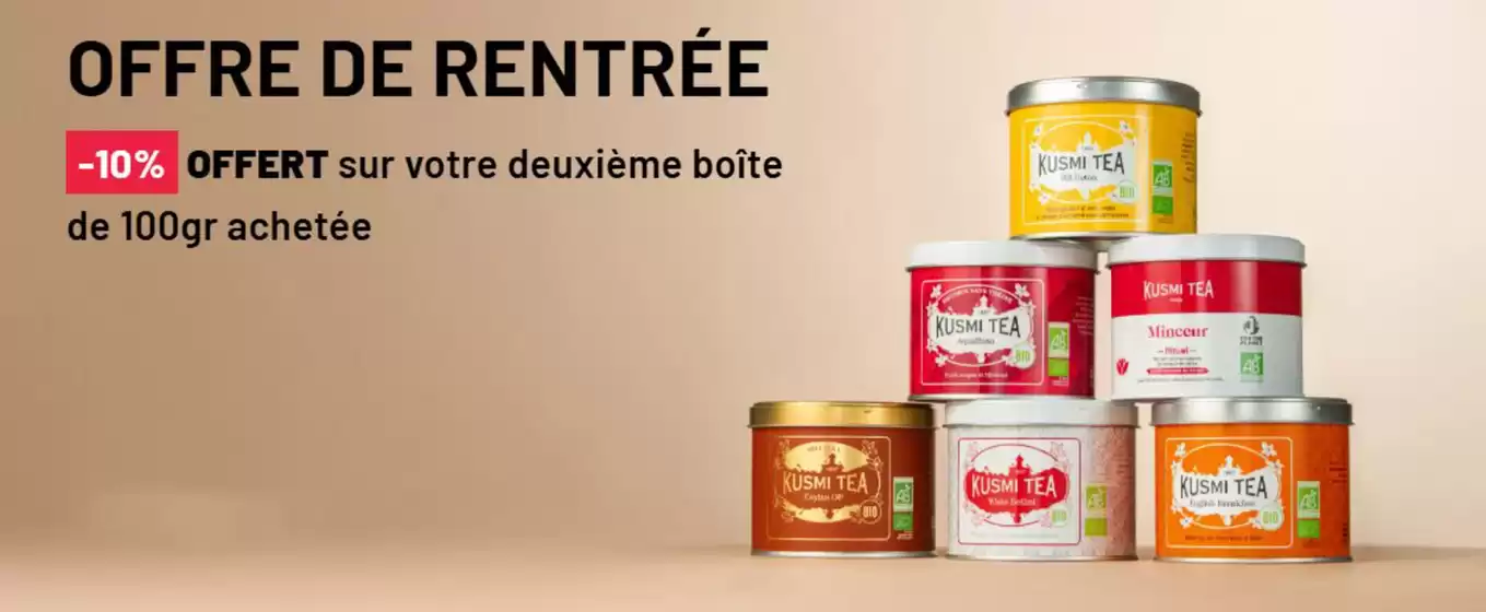 Boîte à thé et infusion
