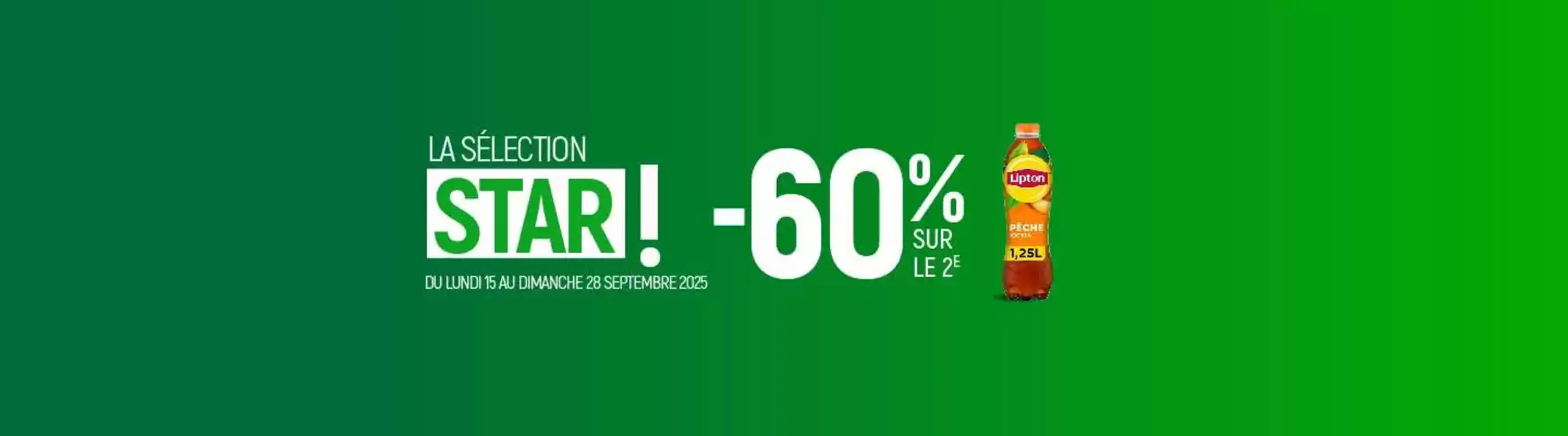Le plein de grandes marques !