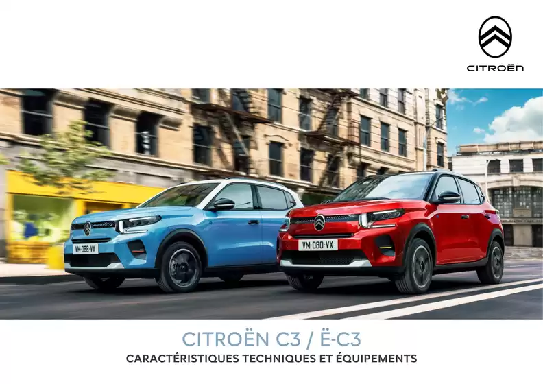 Catalogue Citroën à Liverdun | Citroën C3 Caractéristiques | 2025-09-16T00:00:00.000Z - 2026-09-16T00:00:00.000Z