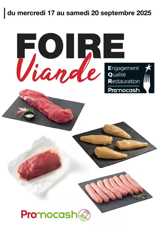 Catalogue Promocash à Marseille | Foire viande | 2025-09-16T00:00:00.000Z - 2025-09-20T00:00:00.000Z