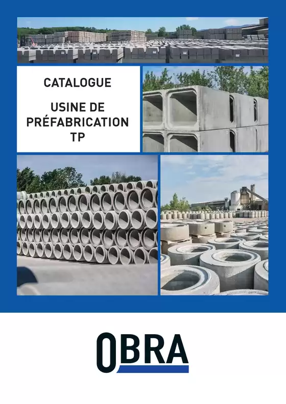 CATALOGUE USINE DE PRÉFABRICATION TP