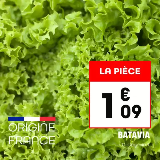 Offres valables du mardi 16 au samedi 20 septembre 2025