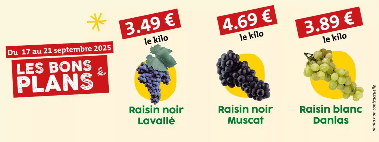 Nos Bons Plans de la semaine