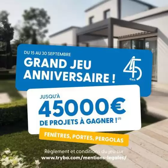GRAND JEU ANNIVERSAIRE!