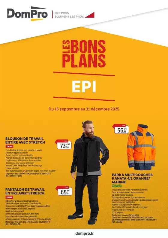 Catalogue DomPro à Eckbolsheim | Bons plans EPI n2 2025 | 2025-09-16T00:00:00.000Z - 2025-12-31T00:00:00.000Z