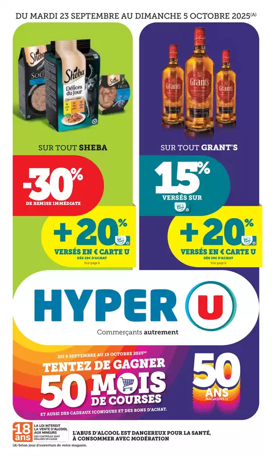 Catalogue Hyper U à Touques | Spécial entretien | 2025-09-23T00:00:00.000Z - 2025-10-05T00:00:00.000Z