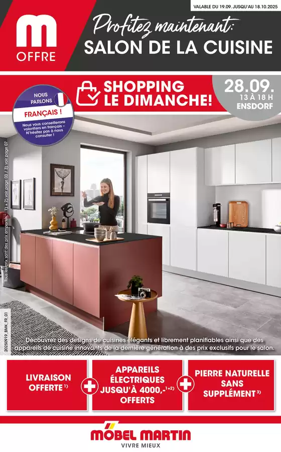 SHOPPING LE DIMANCHE!