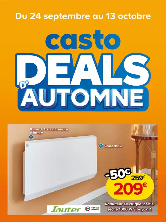 Catalogue Castorama à Lorient | Un automne au chaud avec Castorama | 2025-09-24T00:00:00.000Z - 2025-10-13T00:00:00.000Z
