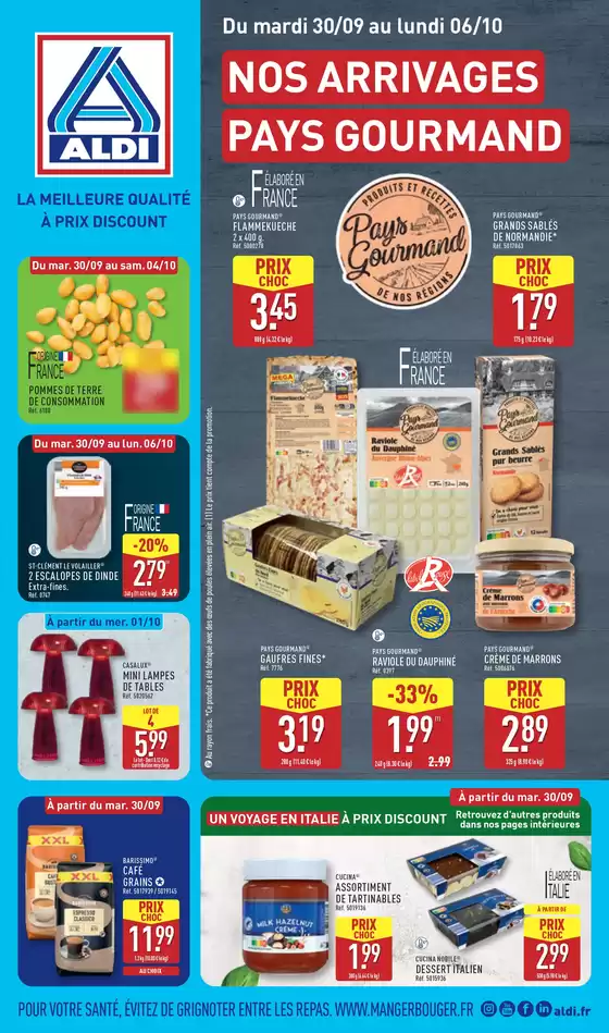 Nos arrivages pays gourmand