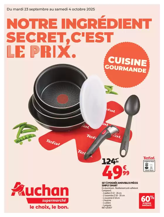 Notre ingrédient secret c'est le prix dans votre super